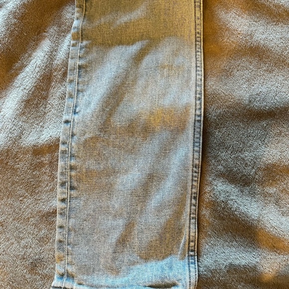Abercrombie & Fitch 90s Slim Straight Ultra High Rise Jeans Size 27/4 Light Wash - Picture 3 of 4